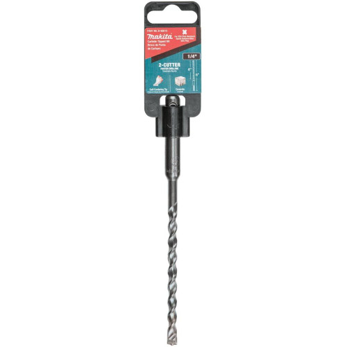 Makita B-60610  1/4" x 6" SDS-PLUS Bit, 2-Cutter Image 3