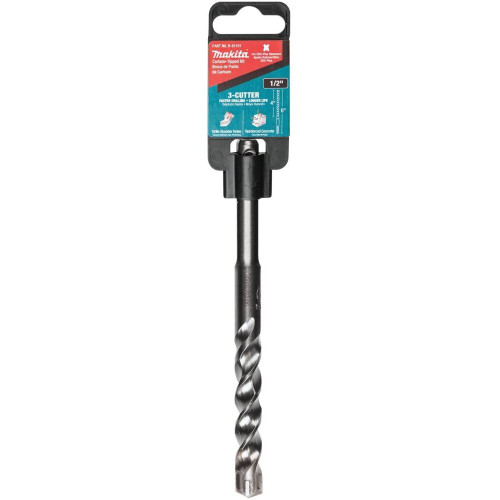 Makita B-61101  1/2" x 6" SDS-PLUS Bit, 3-Cutter Image 3