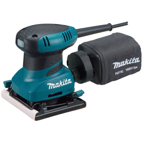Makita BO4556K  4-1/2" Finishing Sander with Storage Case - 2 Amps Image 1