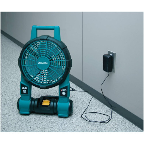 Makita DCF201Z  18V LXT Lithium-Ion Cordless Job Site Fan, Tool Only Image 2