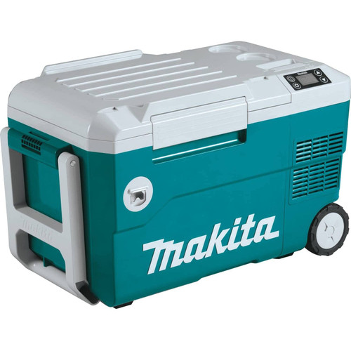 Makita DCW180Z  18V X2 LXT Lithium-Ion, 12V/24V DC Auto, and AC Cooler/Warmer, Tool Only Image 0
