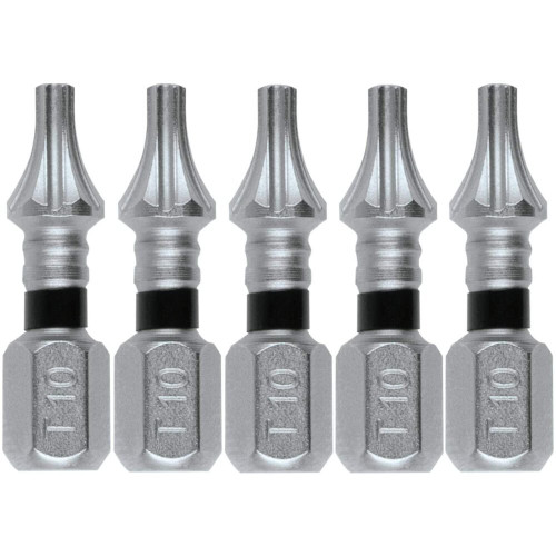 Makita E-00608  Impact XPS T10 Torx 1" Insert Bit, 5 per package Image 0