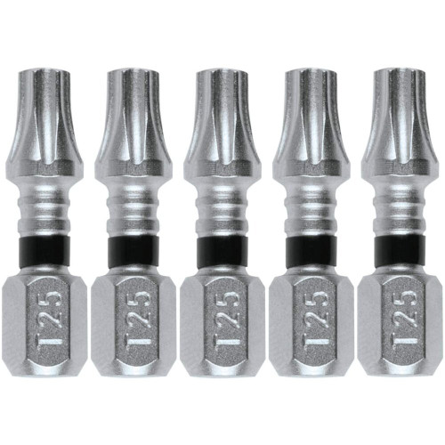 Makita E-00636  Impact XPS T25 Torx 1" Insert Bit, 5 per package Image 0