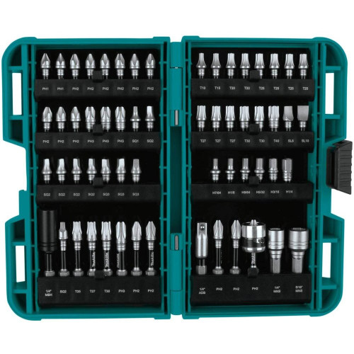 Makita E-01644  Impact XPS 60 Piece  Impact Bit Set Image 0
