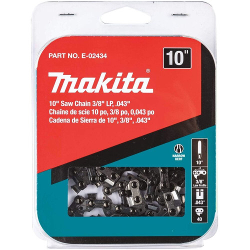 Makita E-02434  10" Saw Chain, 3/8" LP, .043" Image 1