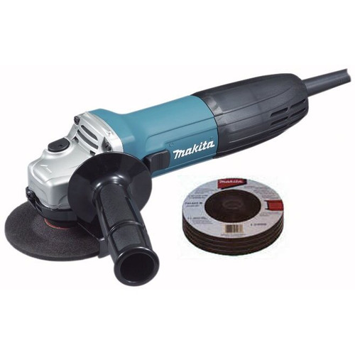Makita GA4530X  4-1/2" Angle Grinder with 4 Grinding Wheels - 6 Amp  Image 0