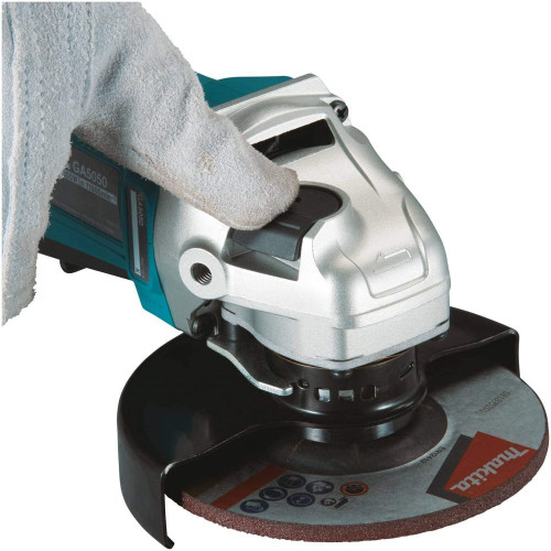 Makita GA5052  4-1/2" / 5" Paddle Switch Angle Grinder, with AC/DC Switch Image 1
