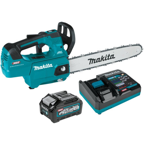 Makita GCU02M1  40V max XGT Brushless Cordless 14" Top Handle Chain Saw Kit (4.0Ah) Image 0
