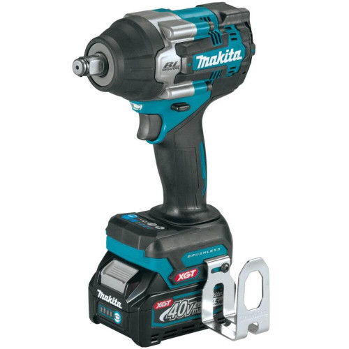 Makita GWT07D  40V max XGT Brushless Cordless 4-Speed Mid-Torque 1/2" Sq. Drive Impact Wrench Kit w/ Friction Ring Anvil (2.5Ah) Image 1