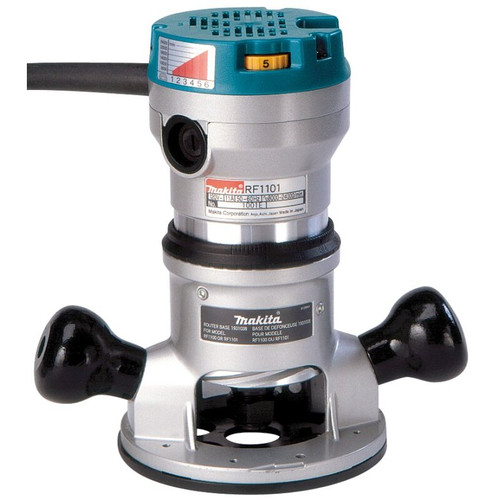 Makita RF1101  2-1/4 HP Variable Speed Fixed Base Router - 11 Amp Image 0