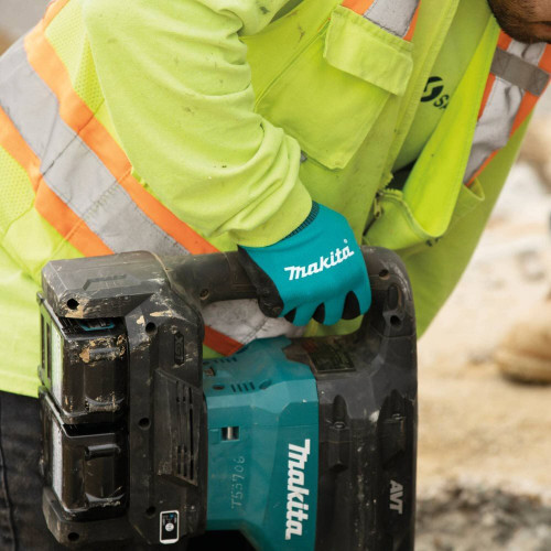 Makita T-04123  FitKnit Cut Level 1 Nitrile Coated Dipped Gloves (Large/X-Large) Image 1