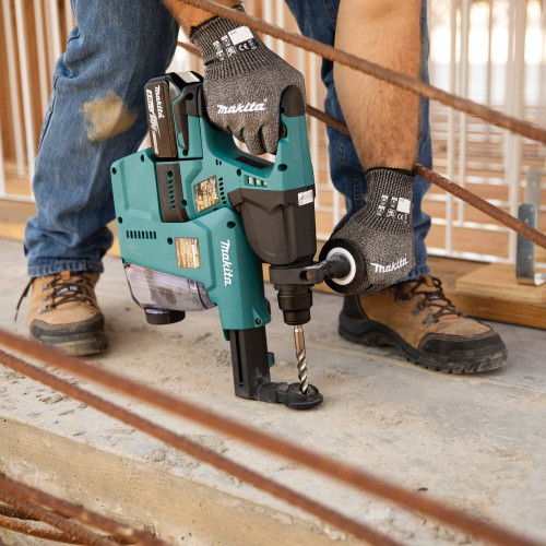 Makita T-04145  Advanced FitKnit Cut Level 7 Nitrile Coated Dipped Gloves Large x Large Image 2