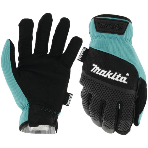 Makita T-04167  Open Cuff Flexible Protection Utility Work Gloves (Large) Image 0