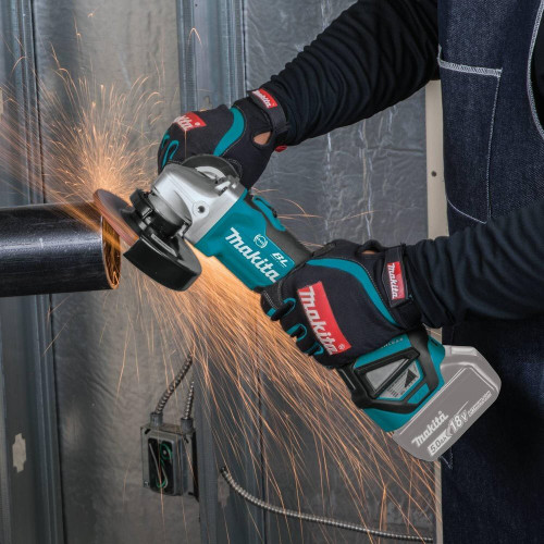 Makita XAG16Z  18V LXT Lithium-Ion Brushless Cordless 4-1/2 / 5" Cut-Off/Angle Grinder, with Electric Brake, Tool Only Image 2 Makita XAG16Z  18V LXT Lithium-Ion Brushless Cordless 4-1/2 / 5" Cut-Off/Angle Grinder, with Electric Brake, Tool Only Image 2
