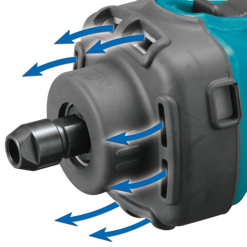 Makita XDG02Z  18V LXT Lithium-Ion Cordless 1/4" Compact Die Grinder, Tool Only Image 3 Makita XDG02Z  18V LXT Lithium-Ion Cordless 1/4" Compact Die Grinder, Tool Only Image 3