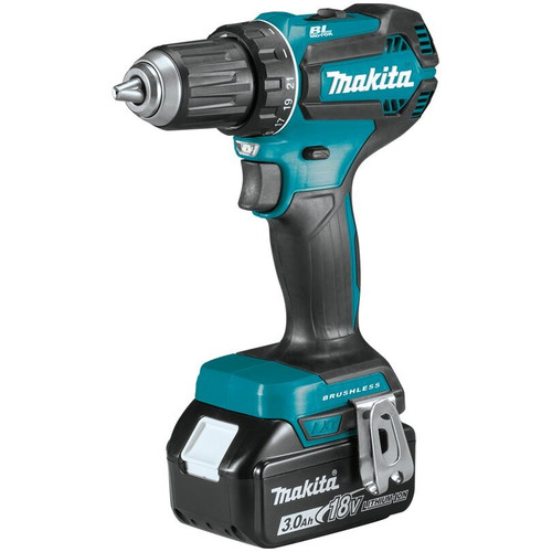 Makita XFD131  18V LXT Lithium-Ion Brushless Cordless 1/2" Driver-Drill Kit (3.0Ah) Image 1