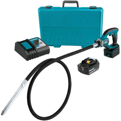 Makita XRV02T  18V LXT Lithium-Ion Cordless 8' Concrete Vibrator Kit (5.0Ah) Image 0