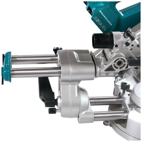 Makita XSL02Z  7-1/2" 18 Volt X2 LXT Lithium-Ion Brushless Cordless Dual Slide Compound Miter Saw (Tool Only) Image 2