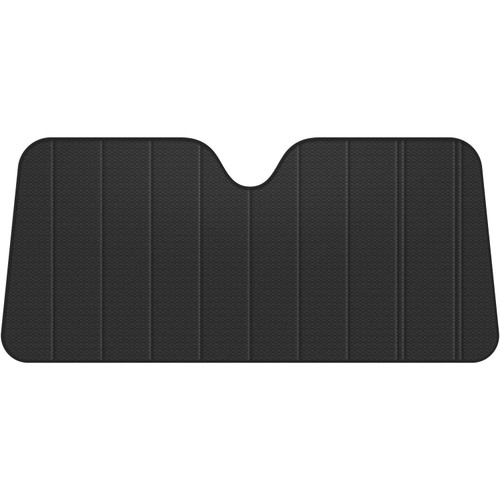 Auto Expressions 805980  Auto Shade Universal Matte Black Accordion Sun Shade Image 0