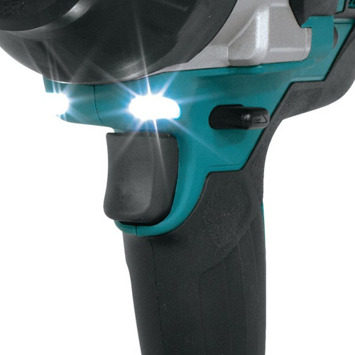 Makita XWT09Z  18V LXT Lithium-Ion Brushless Cordless High-Torque 7/16" Hex Impact Wrench, Tool Only Image 1