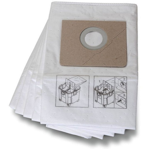 Fein 3-13-45-062-01-0  Fleece Filter Bags for Turbo II - 5 per Package (31345062010) Image 0