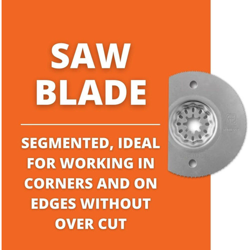 Fein 6-35-02-113-21-0  3-3/8" HSS Saw Blade 3-3/8" Soft Material Circular Segmented Blade (63502113210) Image 2
