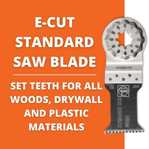 Fein 6-35-02-133-27-0  1-3/8" E-Cut Standard Saw Blades - 3 Per Package (63502133270) Image 2