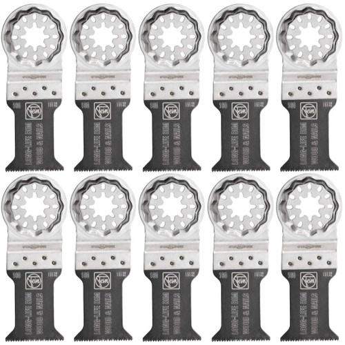 Fein 6-35-02-160-29-0  1-3/8" E-Cut Long-Life Saw Blades - 10 Per Package (63502160290) Image 0