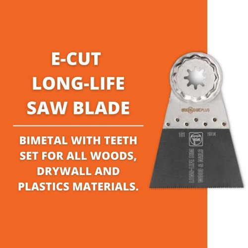Fein 6-35-02-161-27-0  2-9/16" Long-Life E-Cut Saw Blades - 3 Per Package (63502161270) Image 2