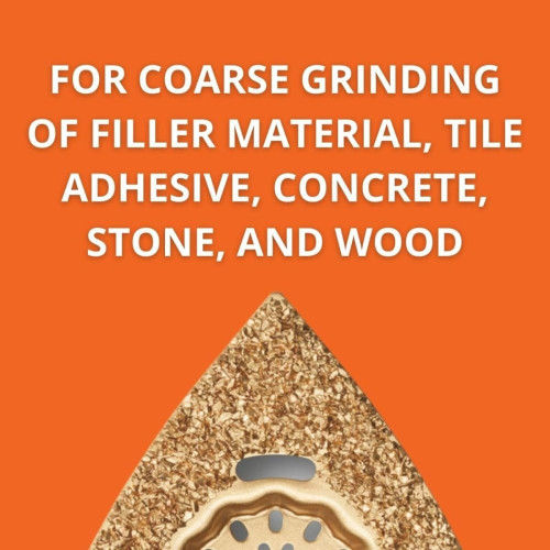 Fein 6-37-31-001-21-0  3-1/8" Triangular Carbide Rasp (63731001210) Image 2