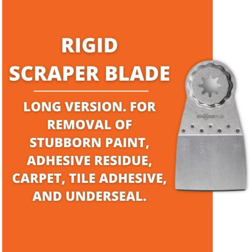 Fein 6-39-03-234-21-0  Extended Length Rigid Scraper Blade (63903234210) Image 2