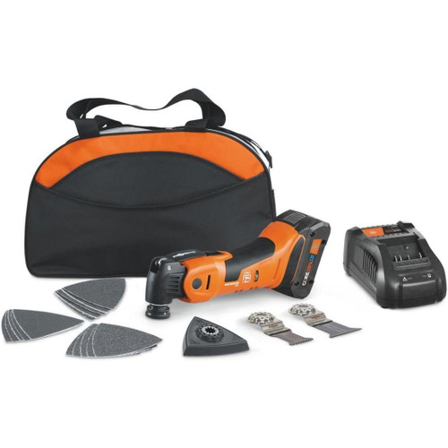 Fein Multimaster AMM 700 Cordless Oscillating Multi-Tool Kit with 18V 4 Ah AMPShare Battery System (71293664090) Image 0