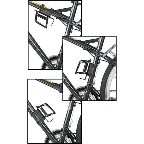 Bell  Clinch 600 Bottle Cage with Universal Mount - Black Image 1