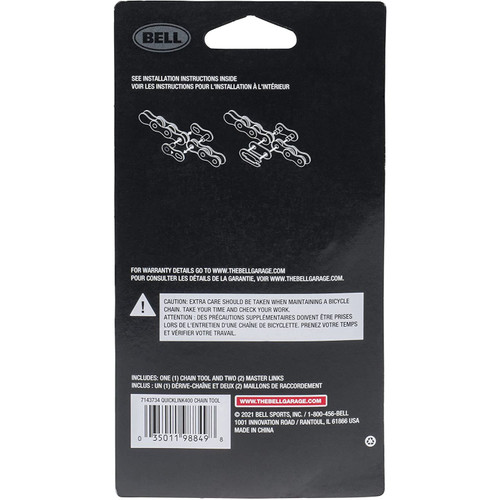Bell 7143734  Quicklink 400 Bicycle Chain Repair Kit Image 3