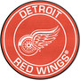 Fanmats 18871  Detroit Red Wings 27" Round Mat Area Rug Image 0