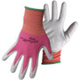 Boss 8438  Ladyfinger Ladies Nitrile Palm Gloves - Assorted Colors - X-Small Image 1