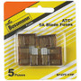 Bussmann BP/ATC-5-RP  Tan ATC 5 Amp Fast-Acting Automotive Blade Fuses - 5 per Card Image 0