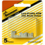 Bussmann BP/ATM-25LP-RP  Clear ATM Low-Profile 25 Amp Fast-Acting Automotive Mini Blade Fuses - 5 per Card Image 1