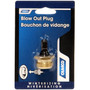 Camco 36153  RV Water Line Blow Out Plug - Brass Image 2