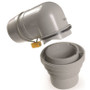 Camco 39144 RV Easy Slip 4-in-1 Sewer Adapter - Elbow Image 0