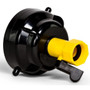 Camco 39533  RV Sewer Hose Rinse Cap with Hose Connector Image 0