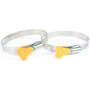 Camco 39553  3" RV Sewer Hose Twist-It Clamps - 2 per Package Image 0