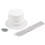 Camco 40033  RV Replace-All Plumbing Vent Kit - Polar White Image 2