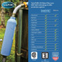 Camco 40043  TastePURE Water Filter (KDF) with Flexible Hose Protector Image 2