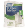 Camco 40275  1 Ply RV and Marine Toilet Tissue - 4 Rolls per Package Image 0