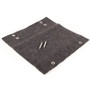 Camco 42925  18" Wrap Around RV Step Rug - Gray Image 0