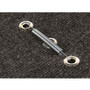 Camco 42925  18" Wrap Around RV Step Rug - Gray Image 3