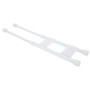 Camco 44093  10" to 17" RV Double Cupboard Securing Bar - White Image 3