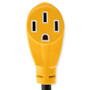 Camco 55183  18"  RV Electrical Adapter 30M/50F Power Grip Image 4