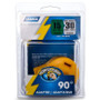 Camco 55325  RV Female Adapter 15M/30F 90 Degree Power Grip Image 3